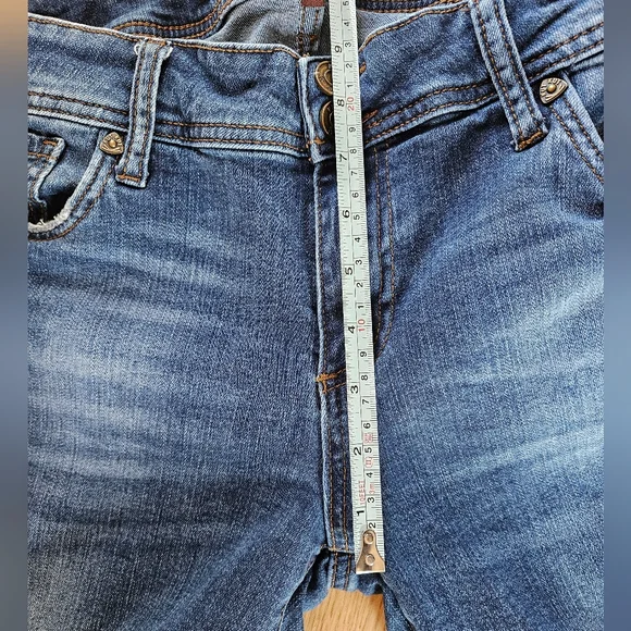 Kut From The Kloth Boyfriend Jeans Size 10 Cuffed Medium Wash Casual Denim - Picture 5 of 12